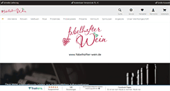 Desktop Screenshot of fabelhafter-wein.de